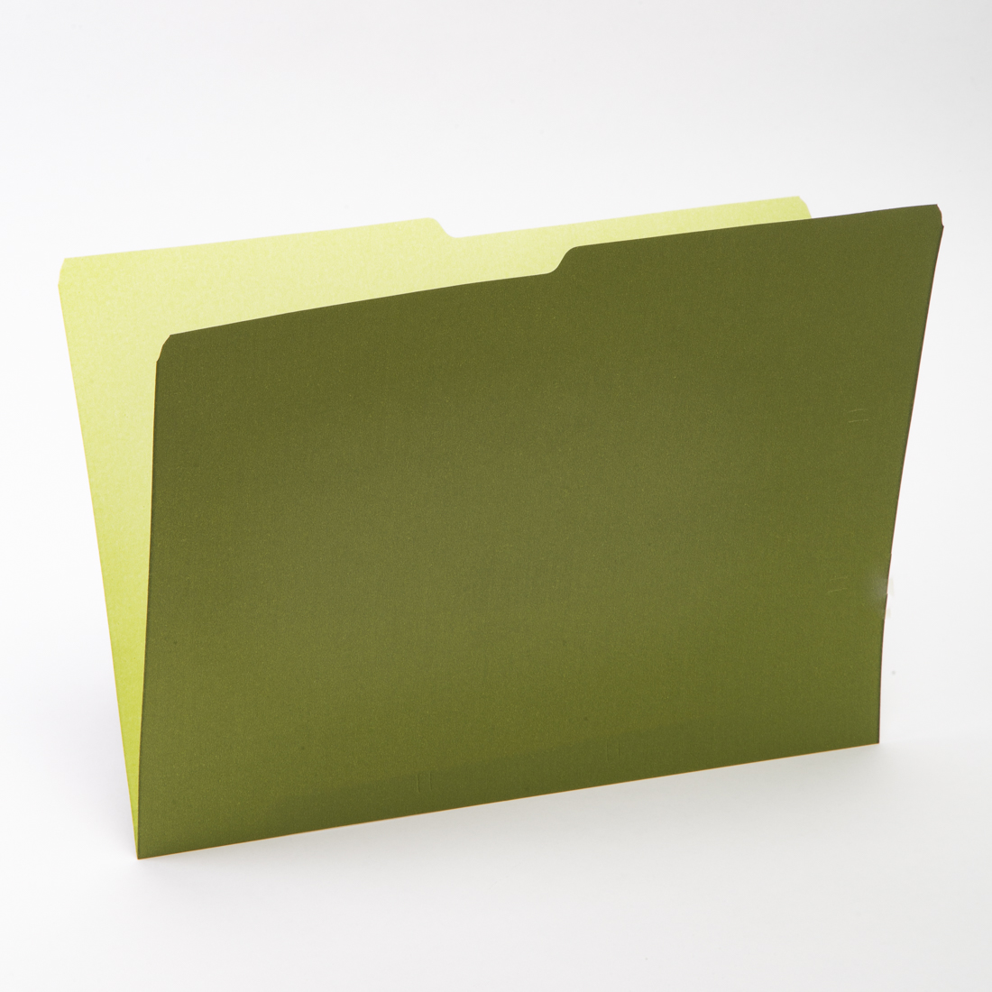 Folder carta verde olivo