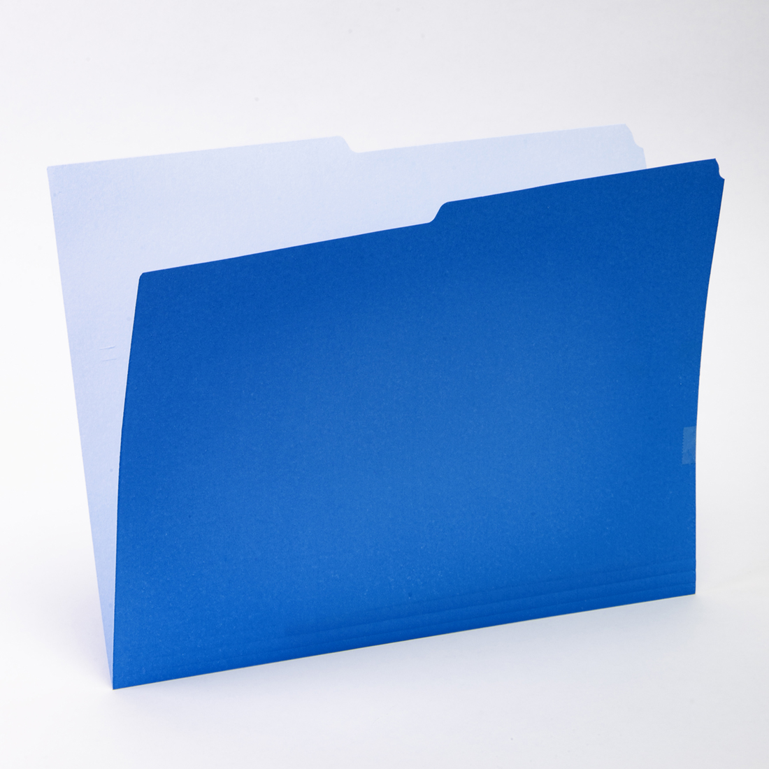 Folder carta azul