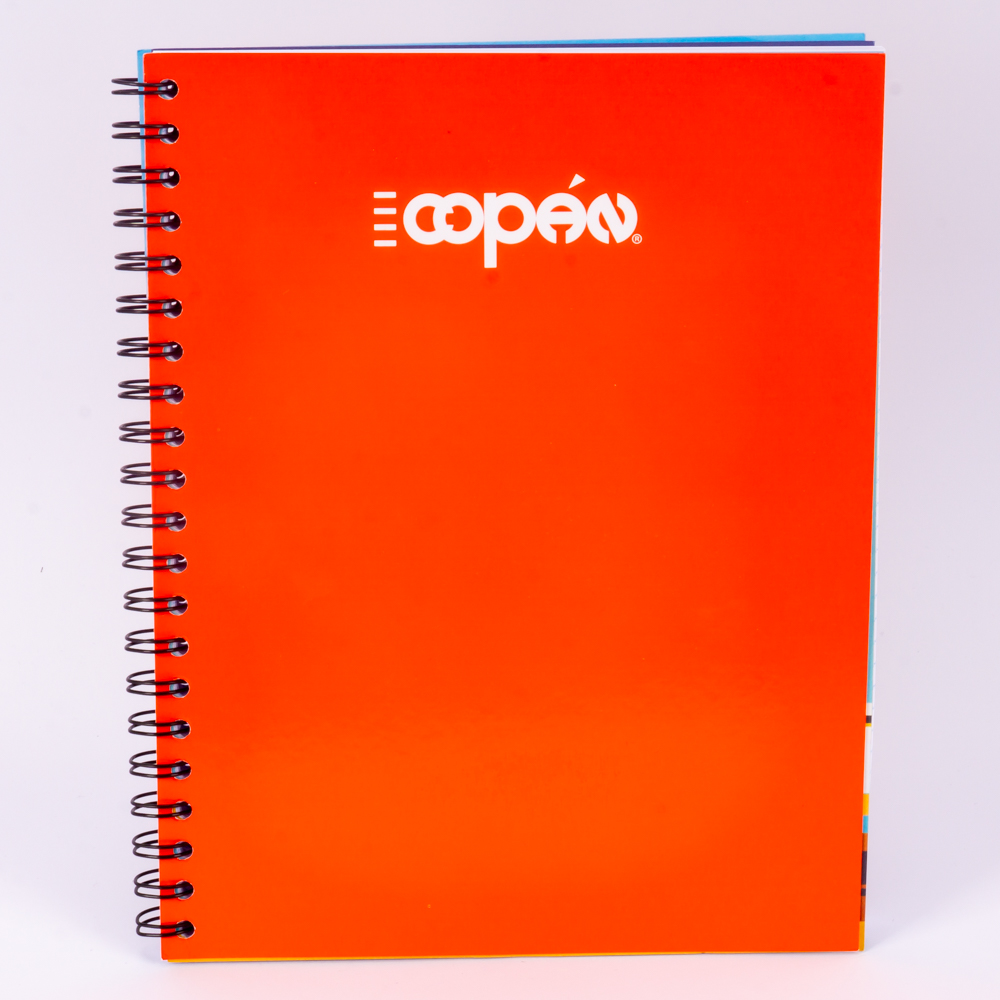 Cuaderno Copan espiral color liso 100h surtido Surtido por estilo