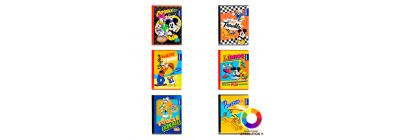 Cuaderno cosido estampado Mickey Mouse 18.6x24.8cm 100h surtido