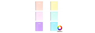 Cuaderno doble anillo 150 hojas