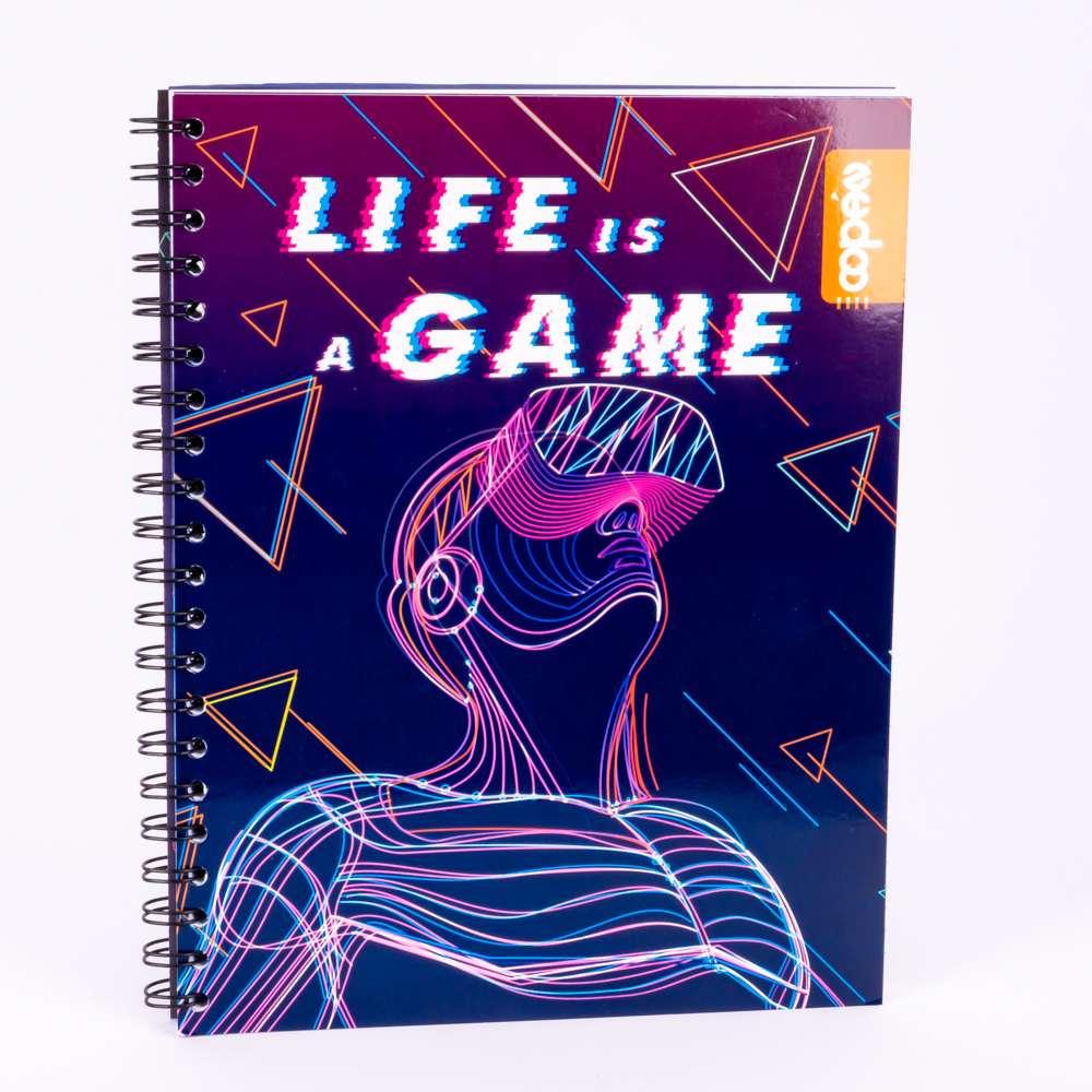 Cuaderno Copan espiral gamers 100h Surtido por estilo