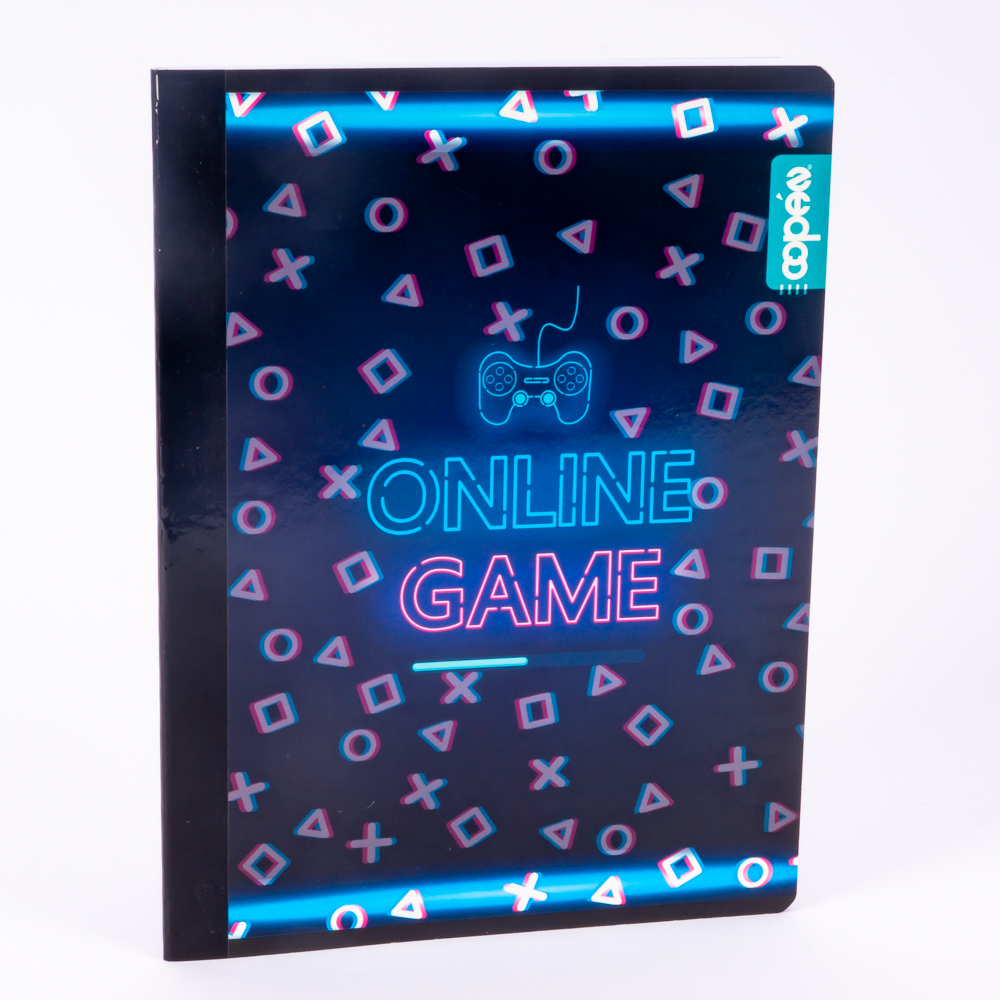 Cuaderno cosido estampado gamers 50h surtido Surtido por estilo