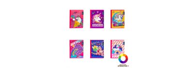 Cuaderno cosido estampado unicornio 50h surtido Surtido por estilo