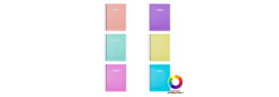Cuaderno Copan pastel 96h