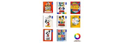 Cuaderno espiral Mickey Mouse