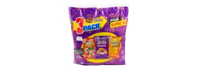 Pack de 3 snacks variados