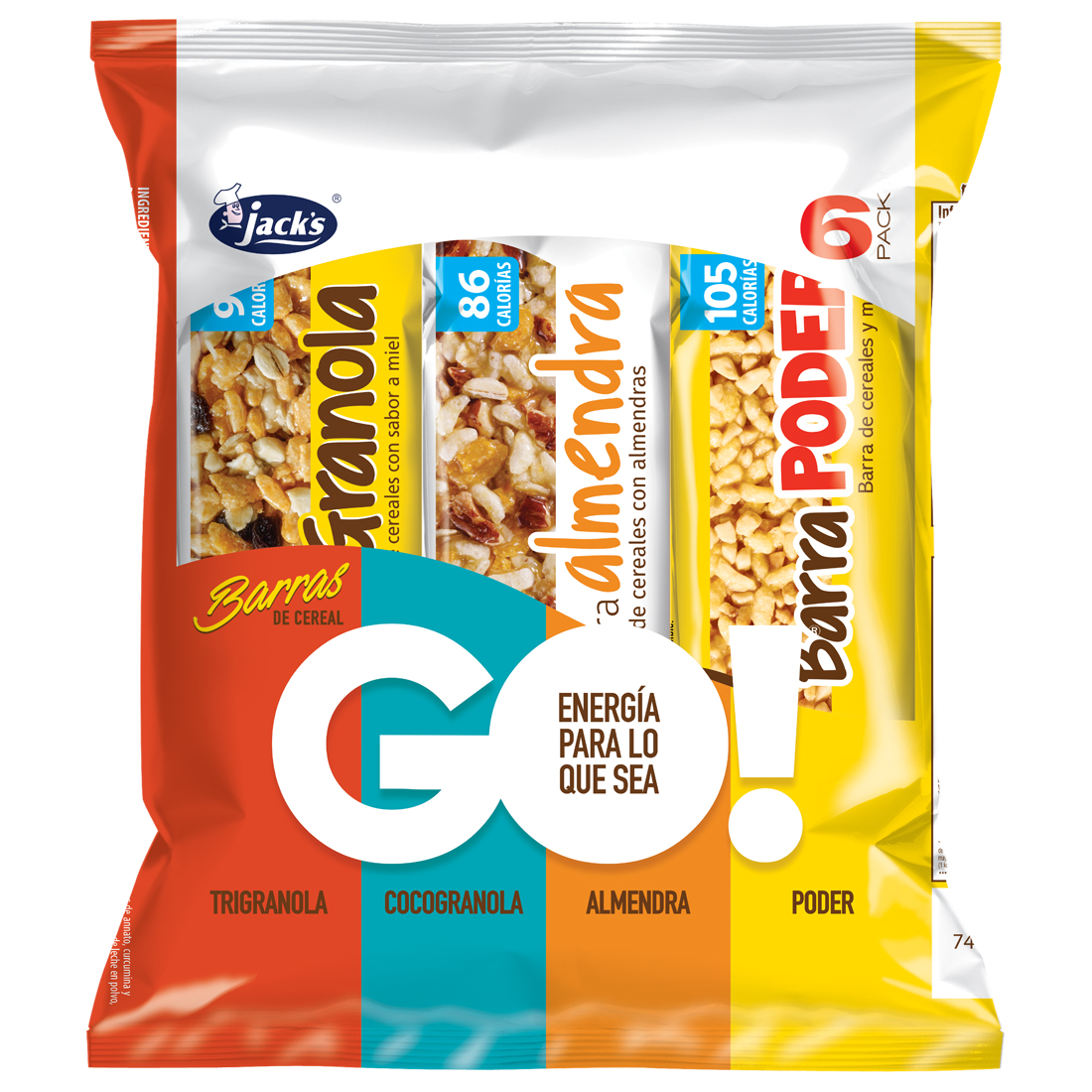 Barra surtidas Jack's