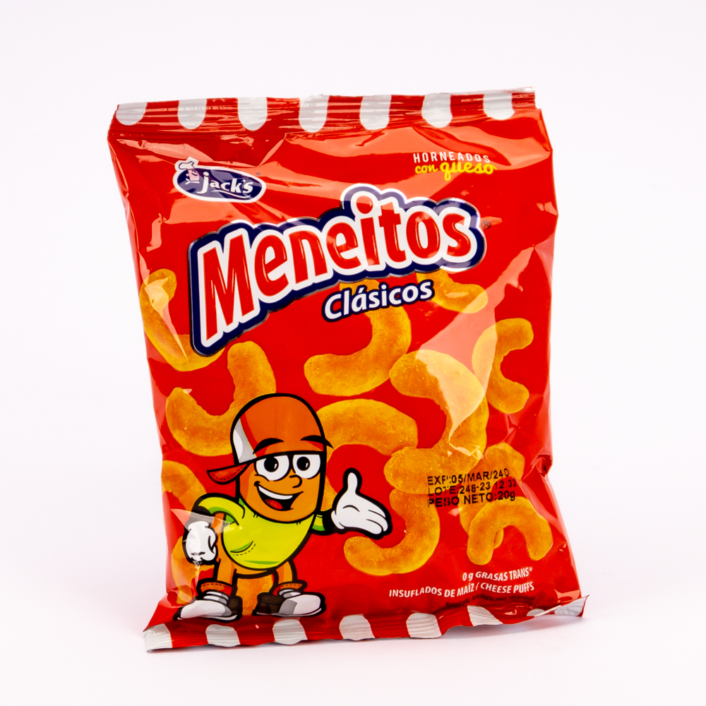 Meneito Jack's clásico sabor queso 22g