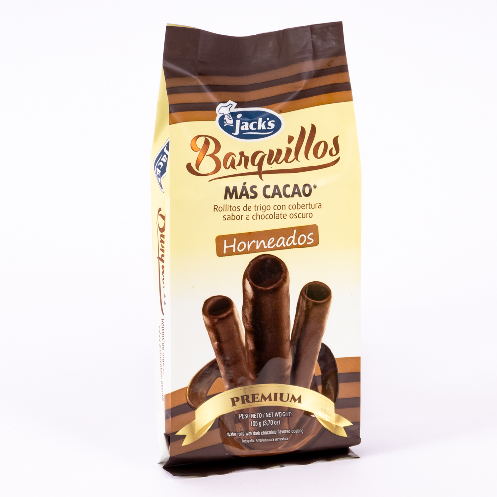 Barquillo más cacao Jacks 