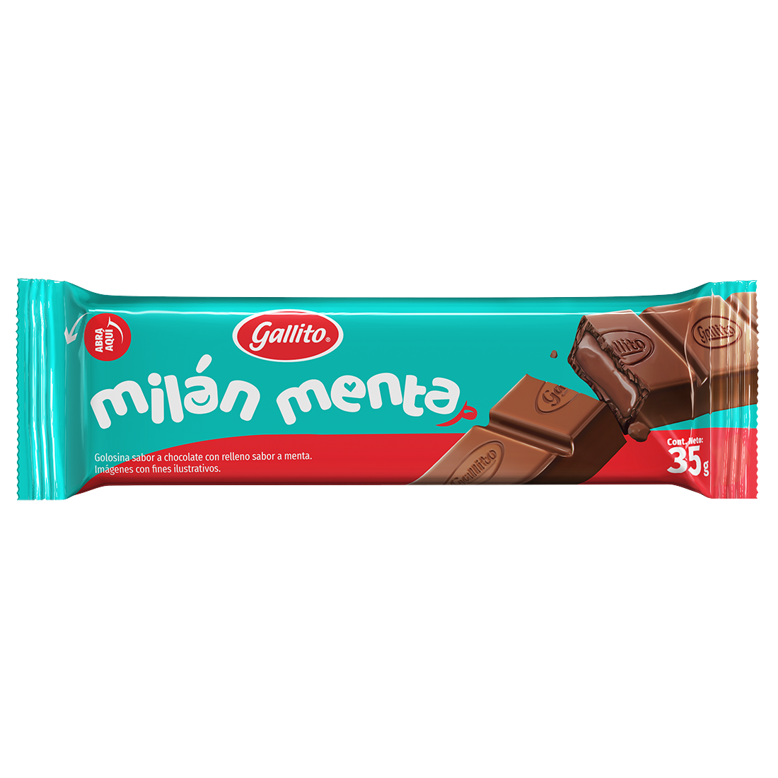Chocolate Milan Relleno 35G