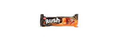 Chocolate barra rush caramelo 