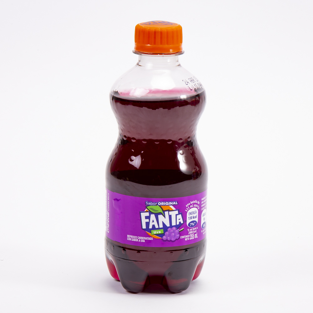 Refresco gaseoso Fanta uva 355ml