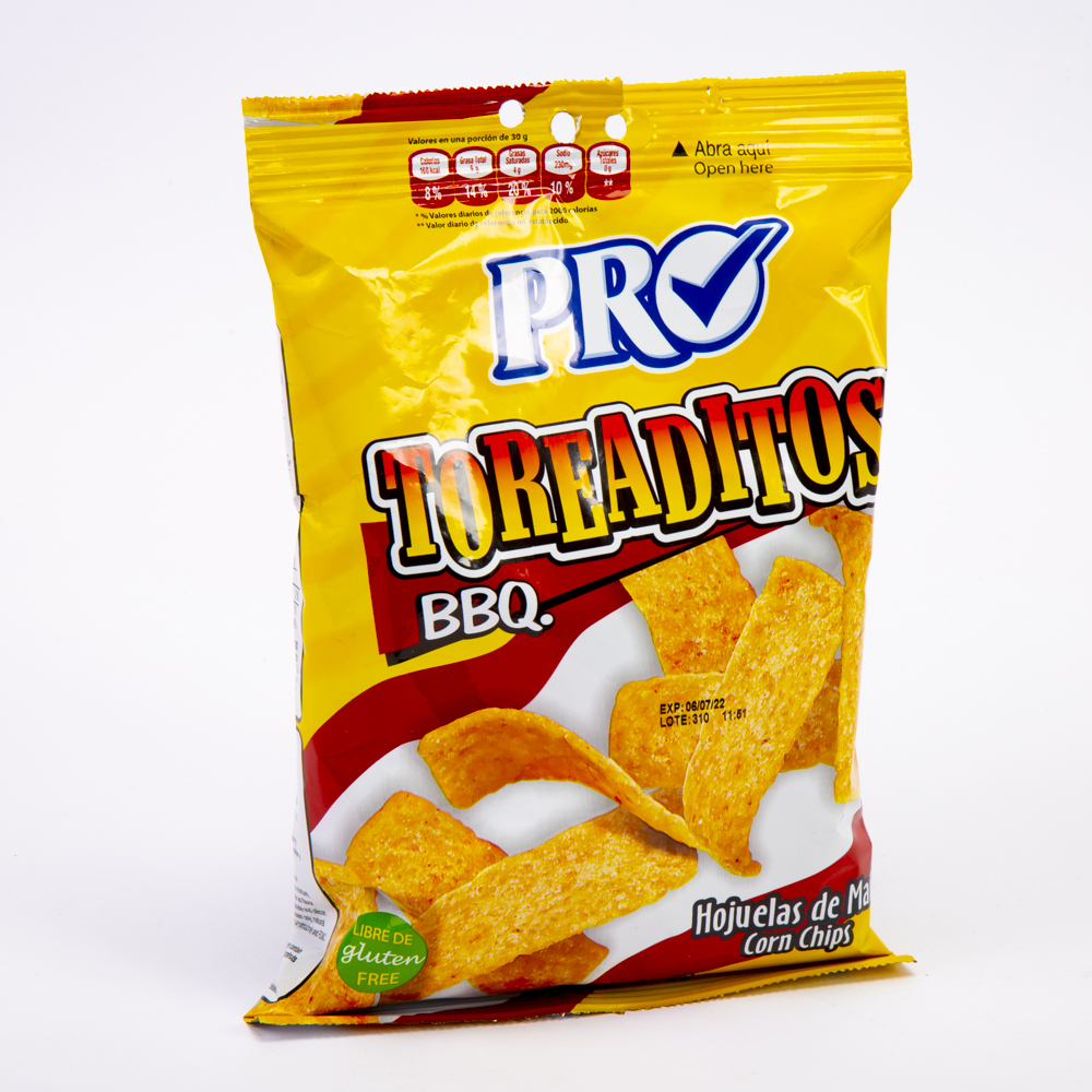 Toreaditos bbq sin glúten