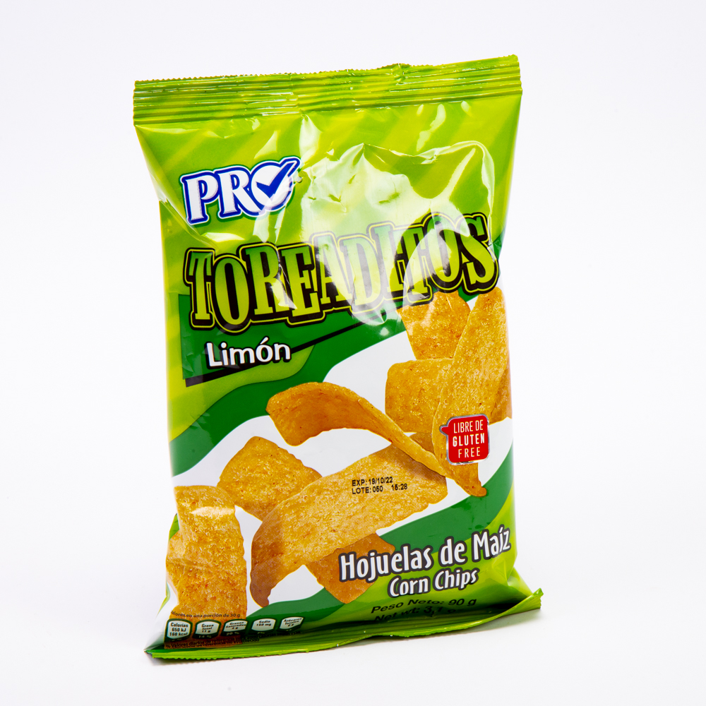 Toreaditos pro limon y sal sin glúten