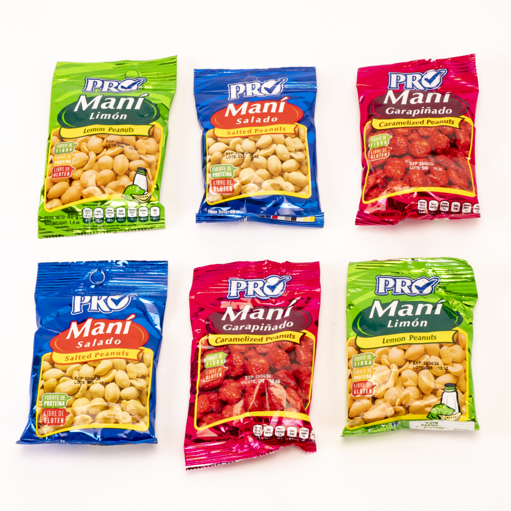 Maní pro pack 6und 240g