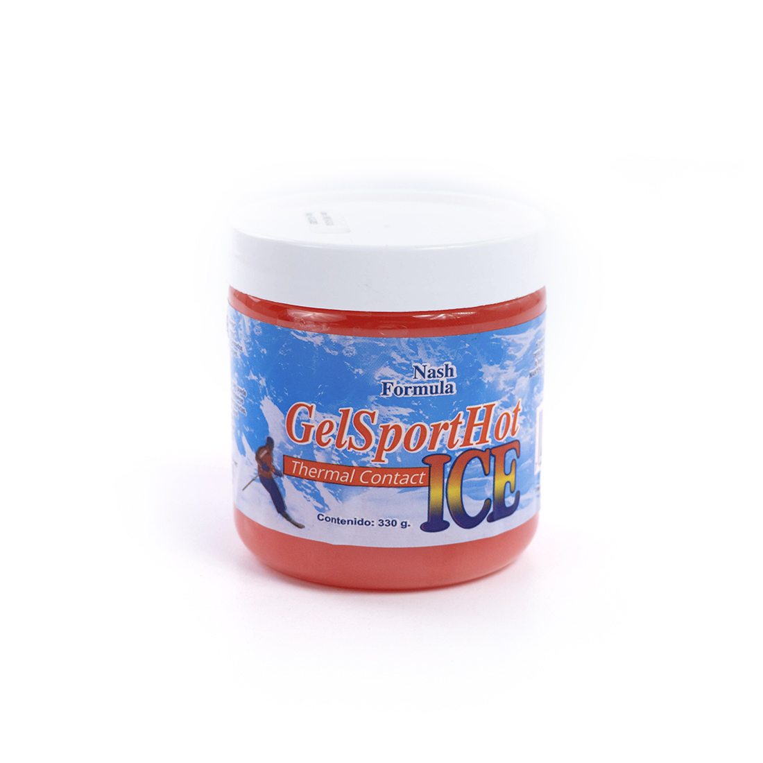 GEL DEPORTIVO ROJO 330G