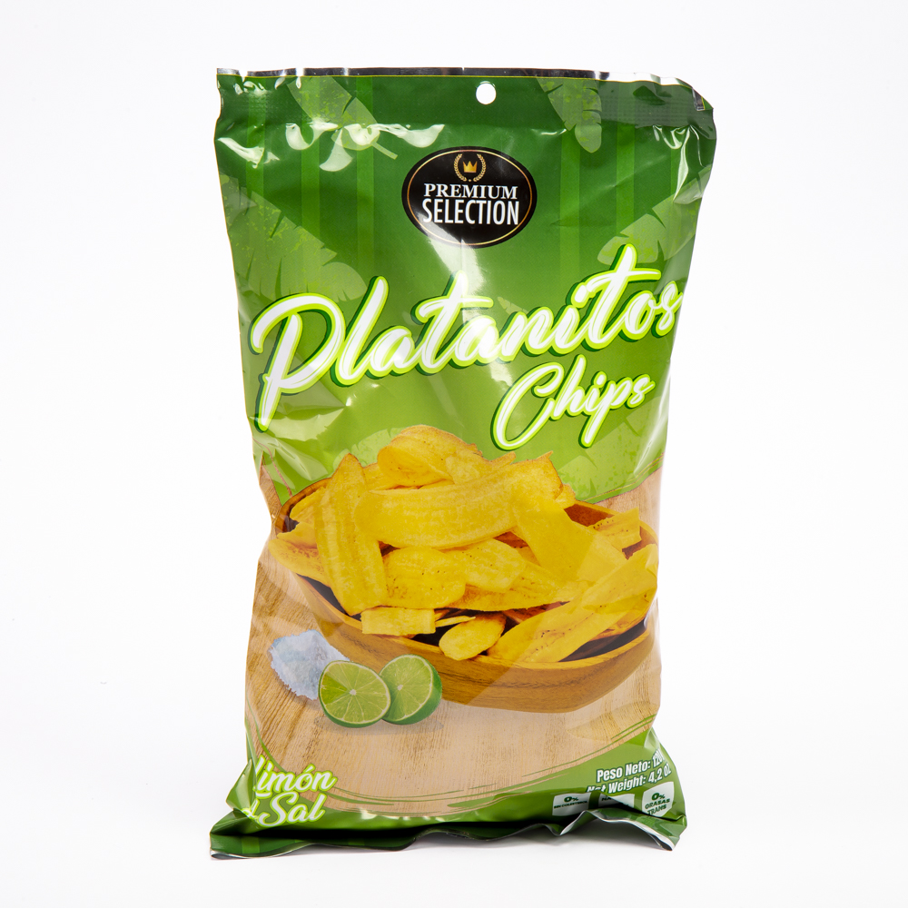 Plátano con limón y sal premiun selection 120g