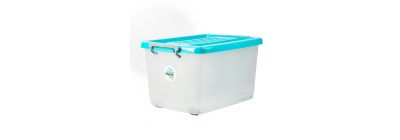 Caja multiuso Home Pro plástica con tapa 45l