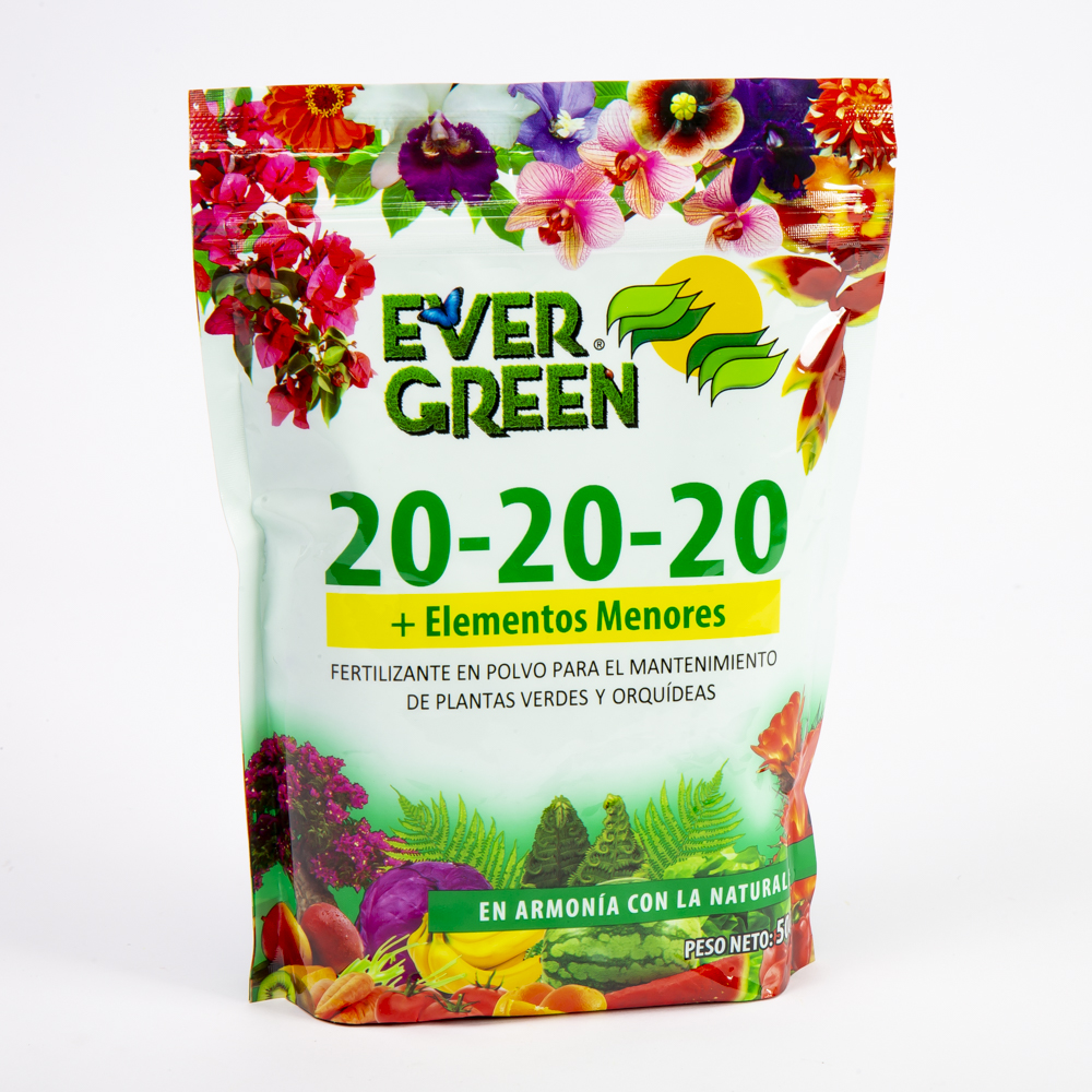 Fertilizante 20-20-20 p/plantas 500g