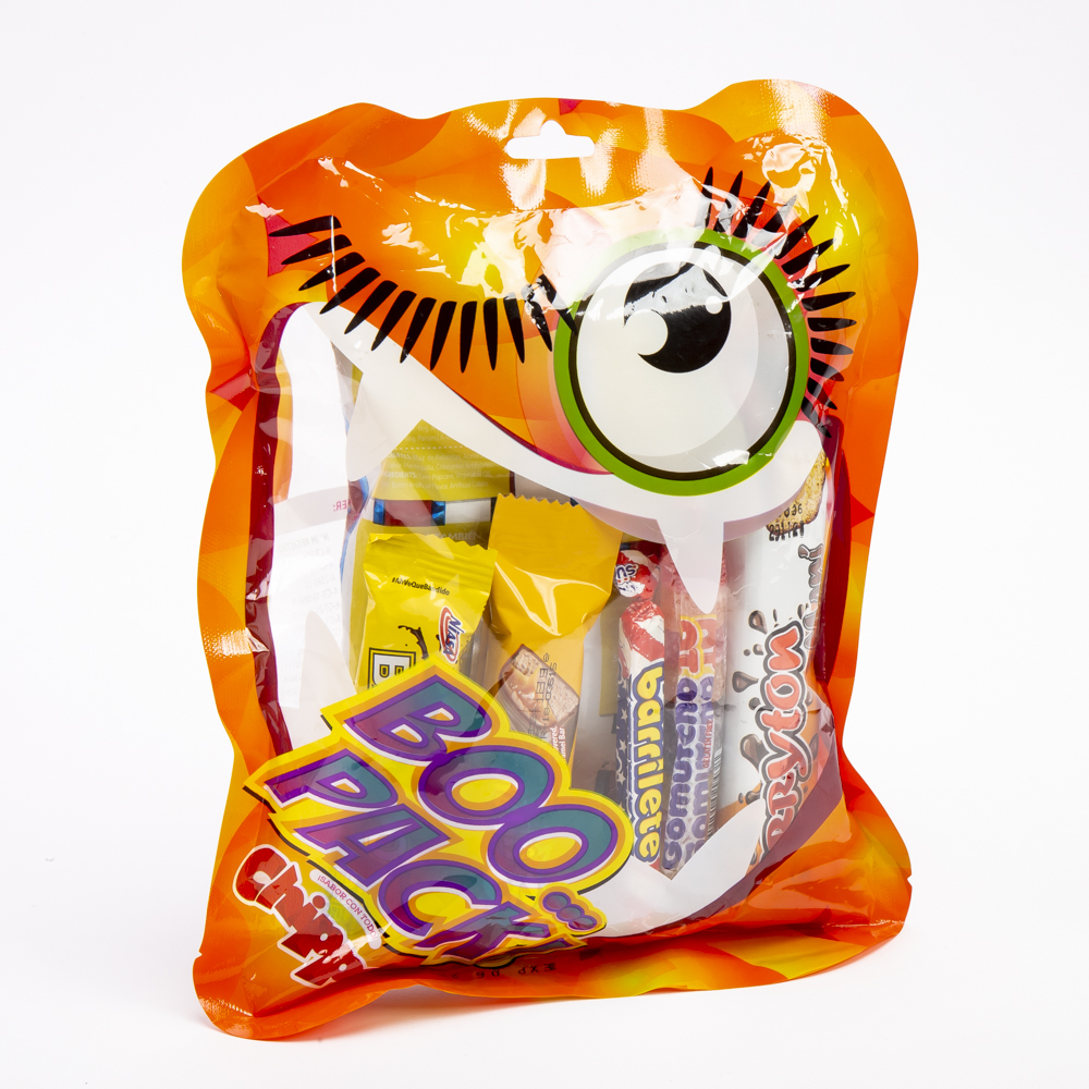 Bolsa infantil Chipps monstruo naranja