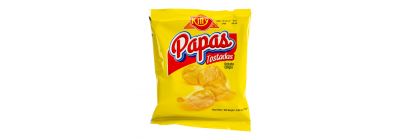 Papas tostadas con sal