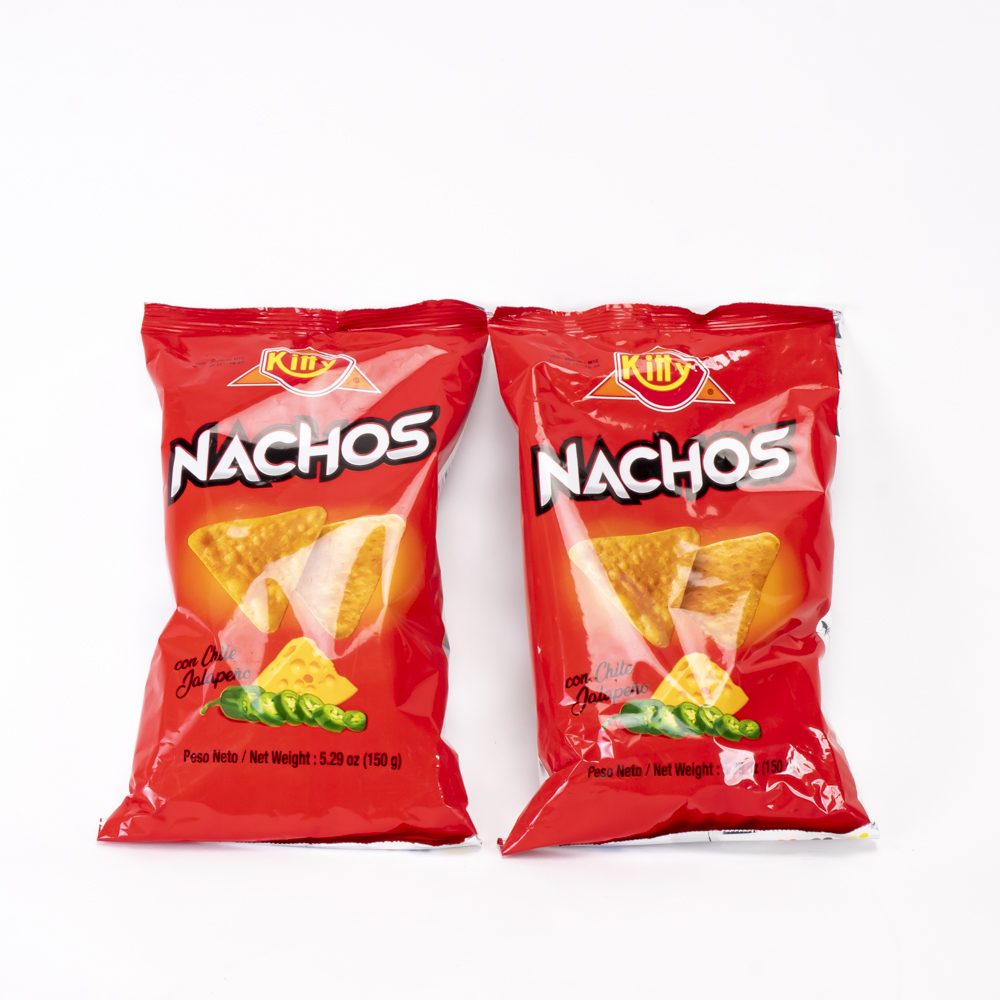 Two pack de nacho chile jalapeño Kitty 300g