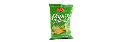 Papas tostadas crema cebolla 