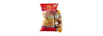 Cereal sabor a frutas y palomitas sabor caramelo