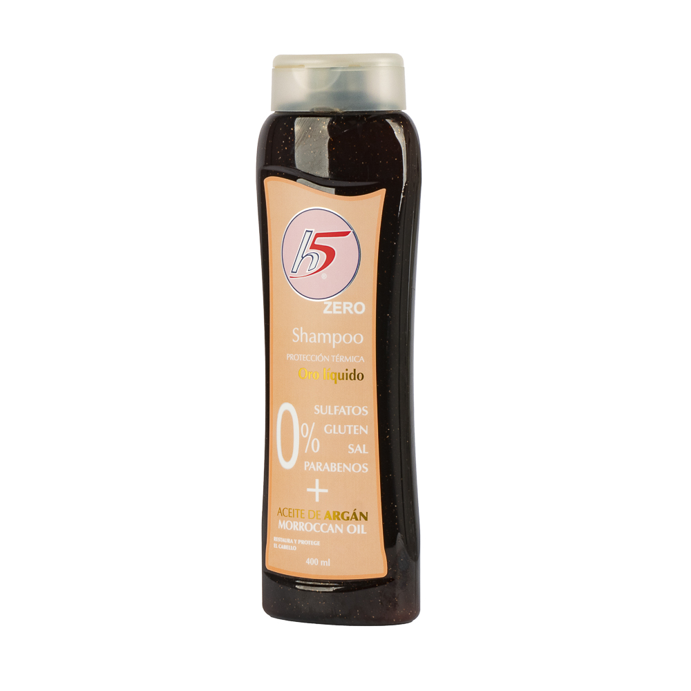 Shampoo H5 oro liquido aceite argán 400ml