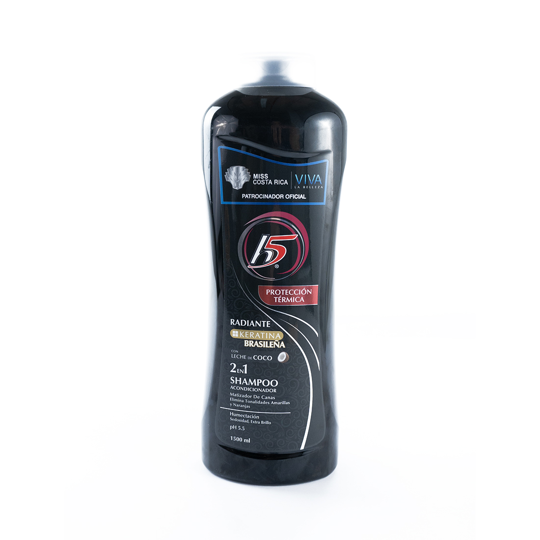 SHAMPOO H5 NEGRO 1500ML