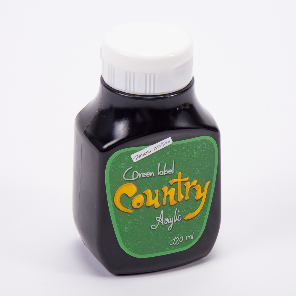 Pintura Country Negro 120ML #113