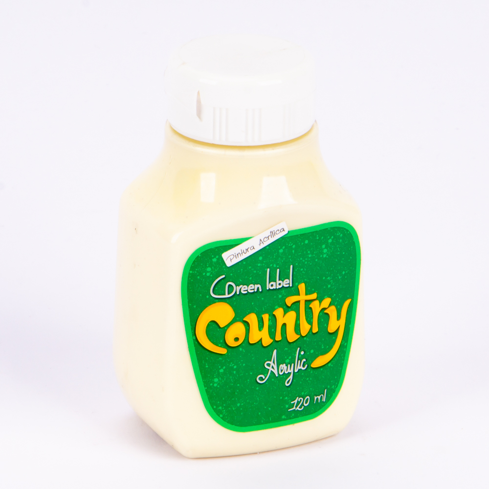 Pintura Country crema ligera 120ml #158