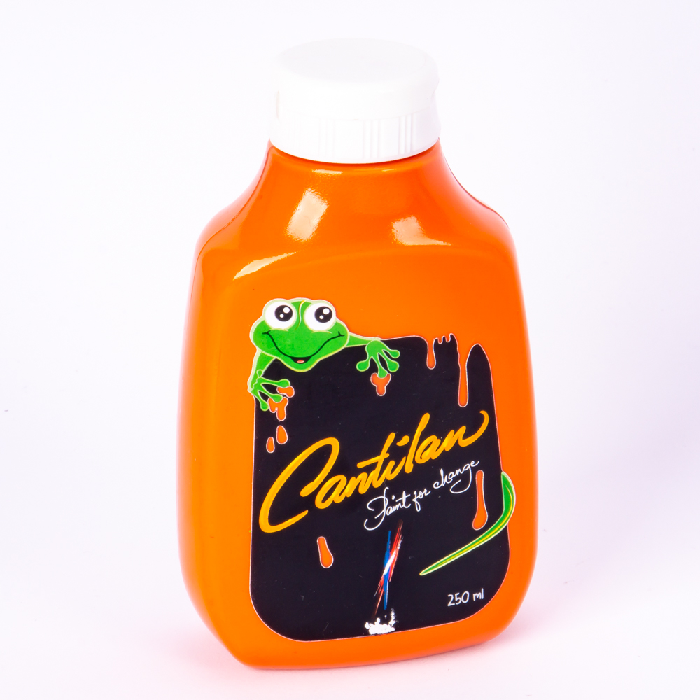 Tempera Cantilan naranja 250ml #21