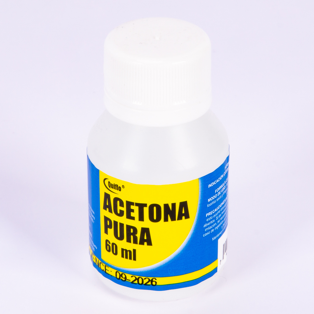 Acetona pura quiflo 60ml