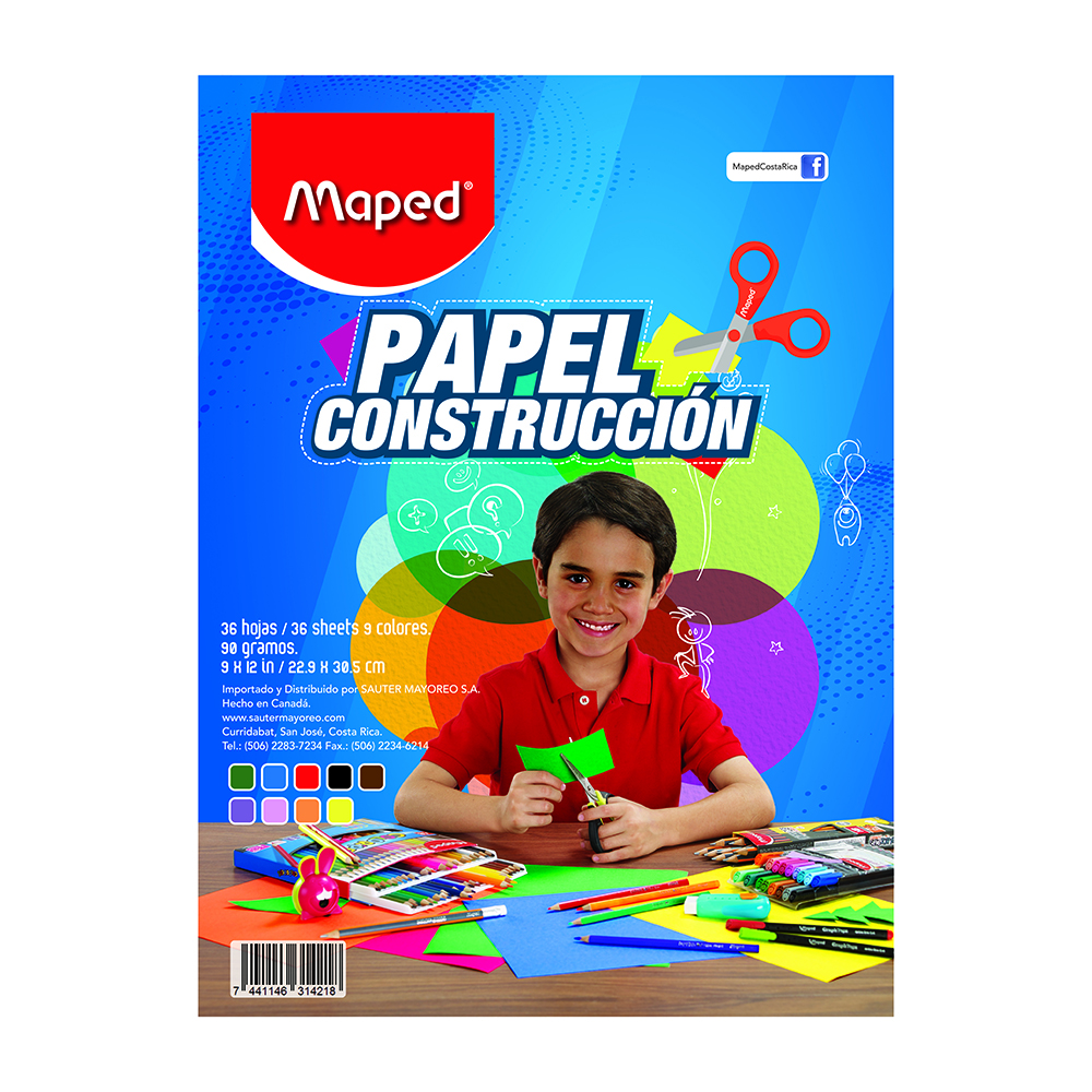 Papel construcción Maped 40h