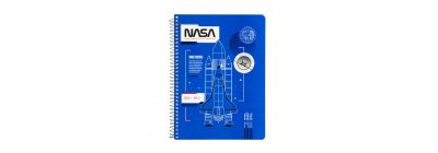 Cuaderno espiral Tilibra Nasa 96h