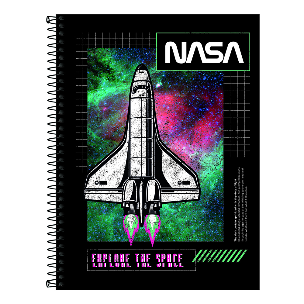 Cuaderno cosido Tilibra tf nasa 100h