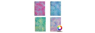 Cuaderno tropical espiral