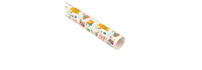 Papel regalo animales vacaciones 68x50cm