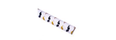 Papel de regalo bigotes colores hombre