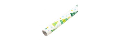 Papel árboles diseño navideño