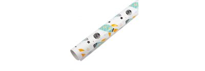 Papel de regalo cohetes niño