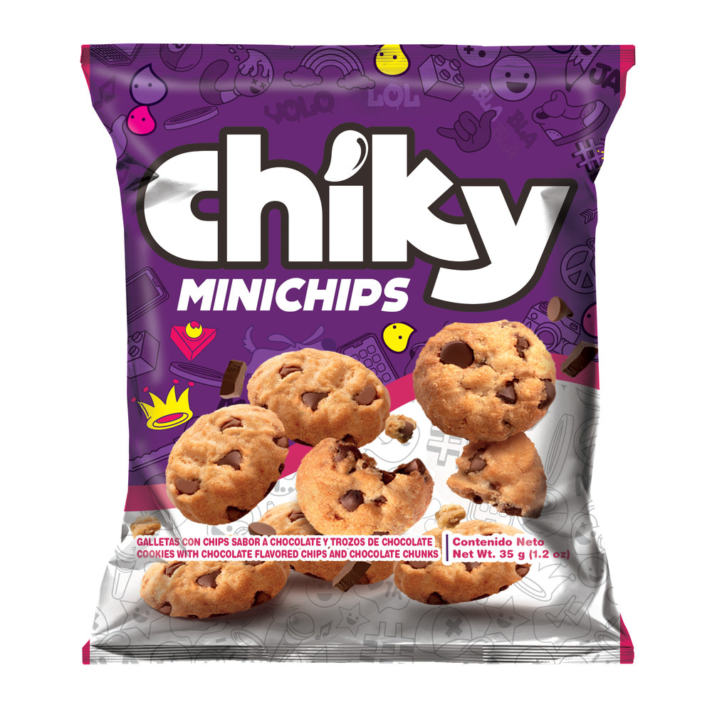 Galleta Pozuelo chiky mini chips 