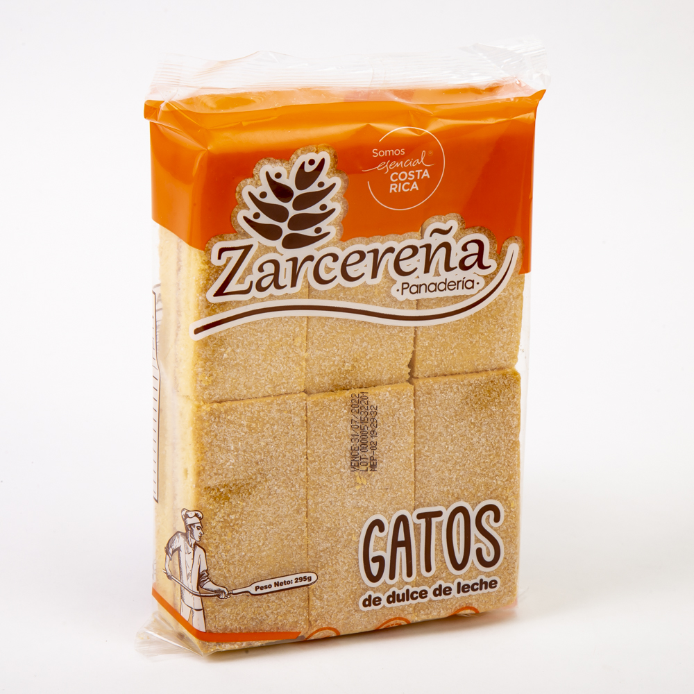 Gatos dulce leche Zarcerena 295g