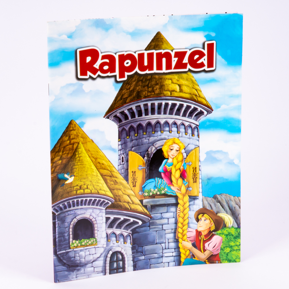 Libro Jaguar para colorear rapunzel