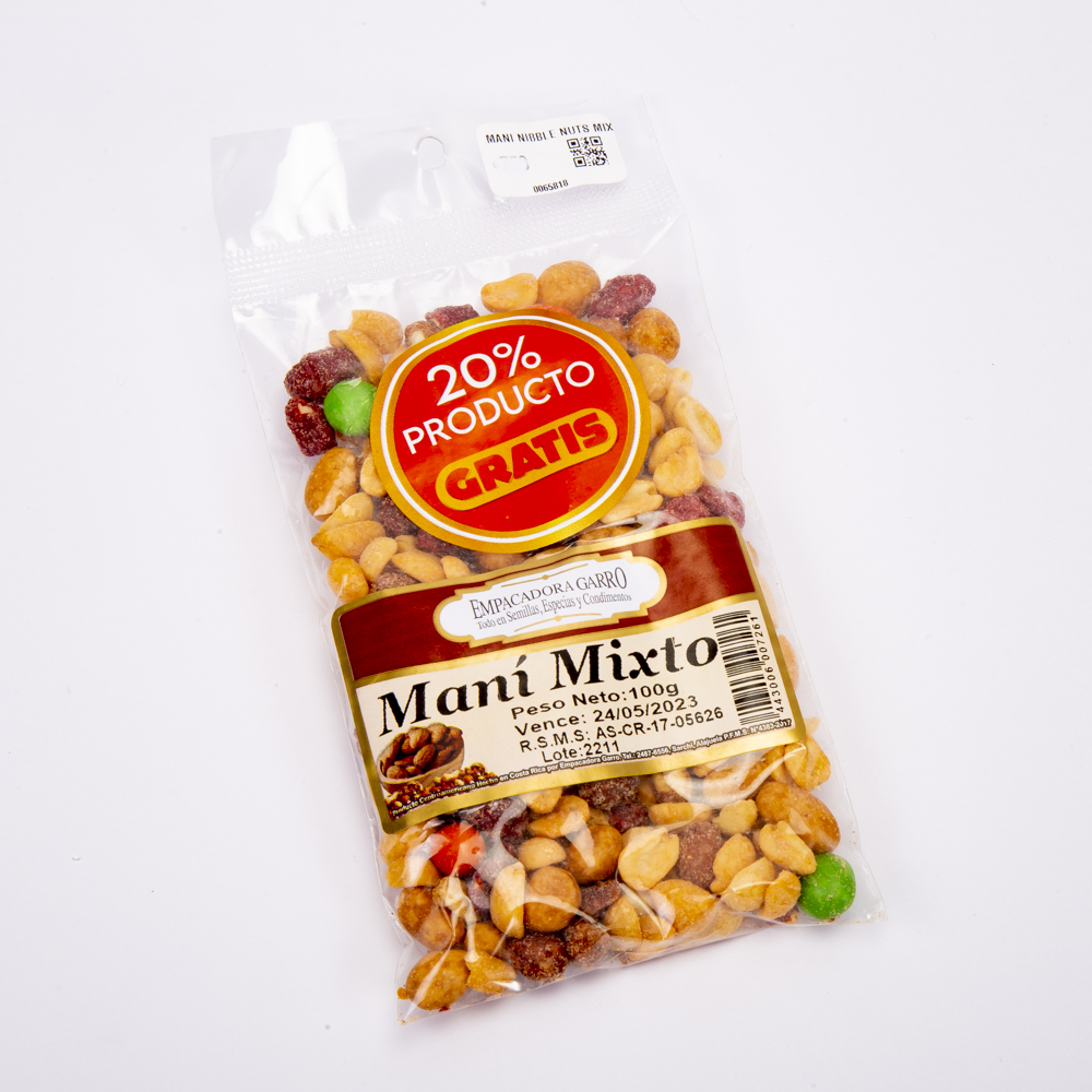 Mani Nibble Nuts mixto 100g