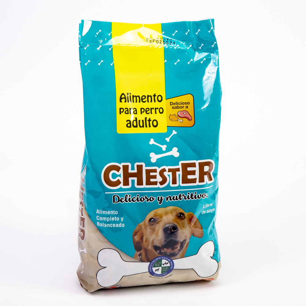 Alimento perro adulto Chester 900g