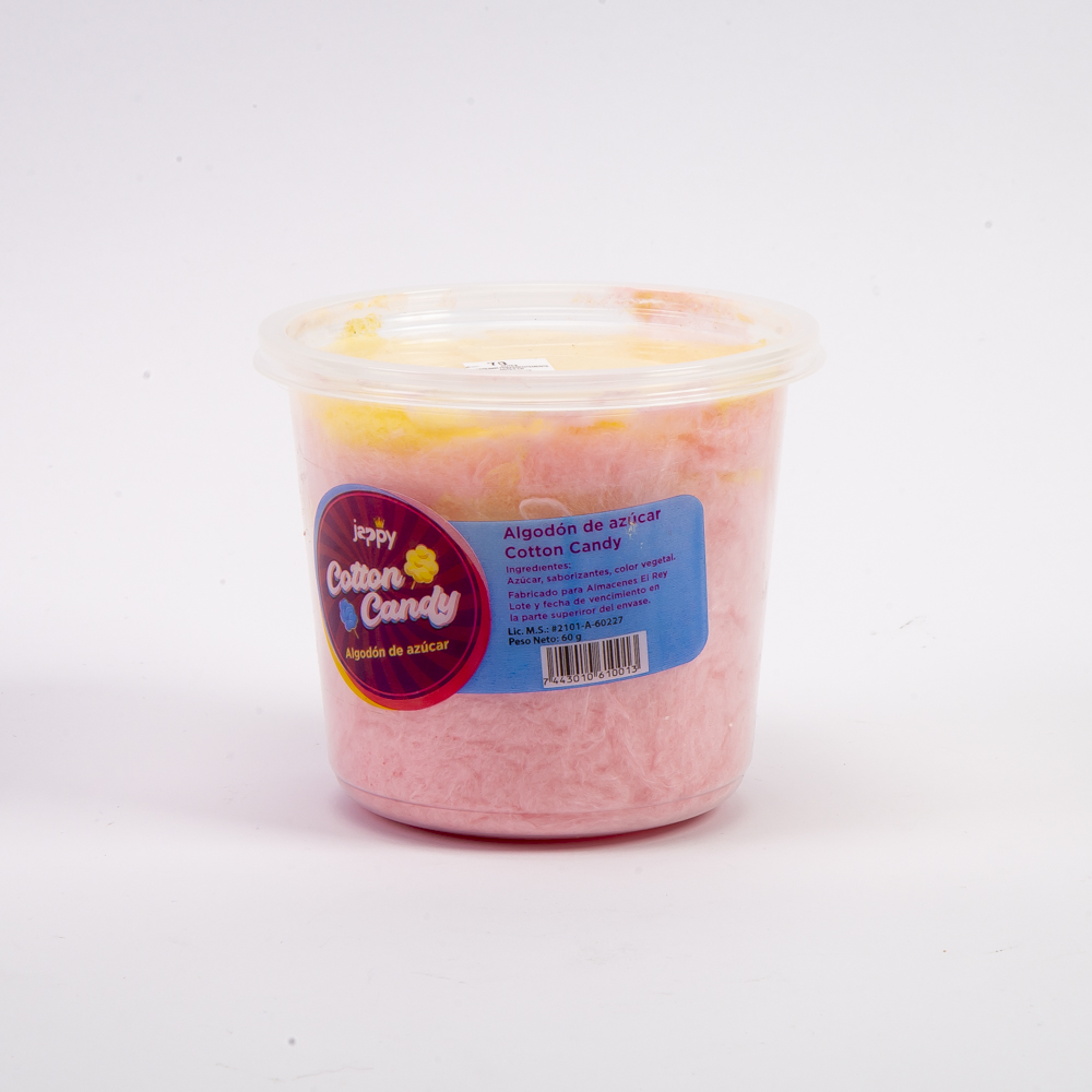 Algodón azúcar jappy surtido 60g