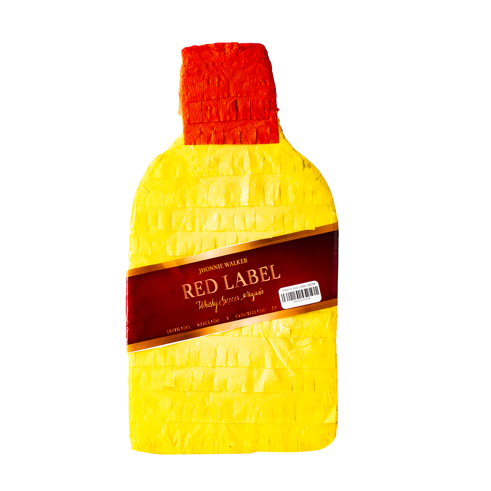 Piñata red label pequeña 40cm